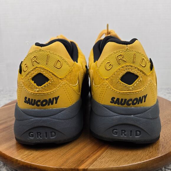 Saucony Mens 11.5 Grid Shadow 2 GTX Gore-Tex Yellow Black Waterproof Sneaker main image 10